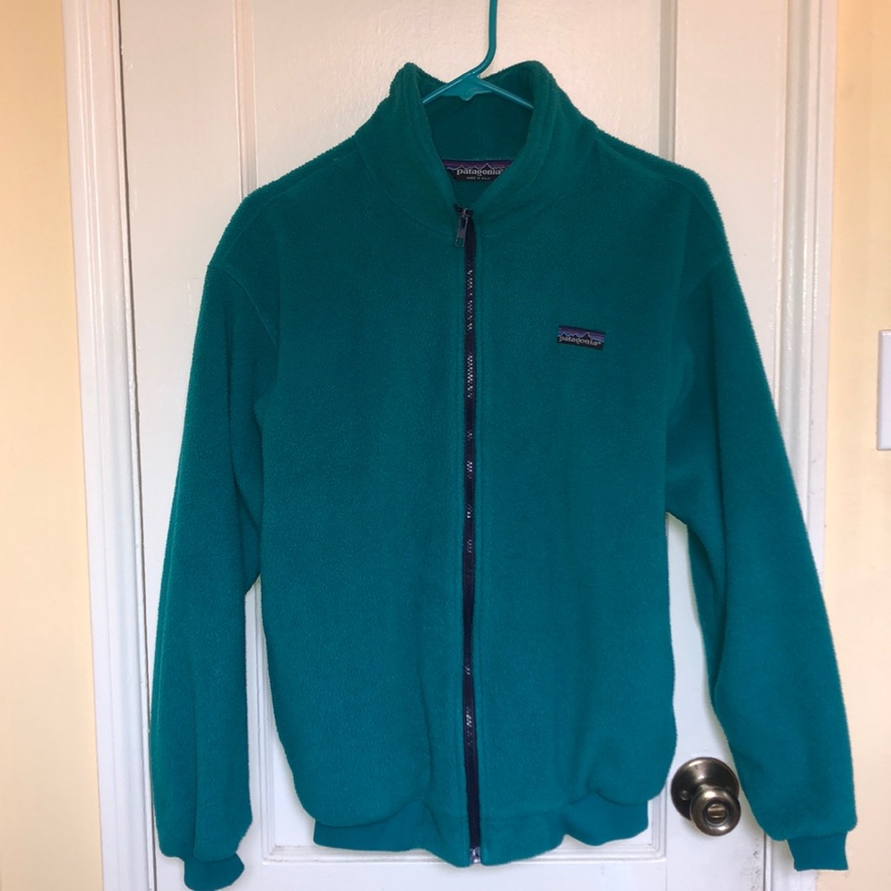 Patagonia Teal Fleece Jacket